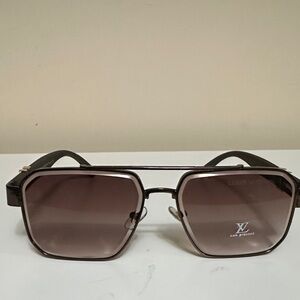 Louis Vuitton Brown Square Sunglasses